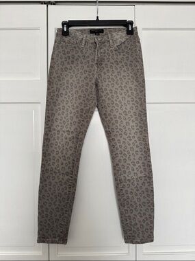 Leopard Print Skinny Jeans